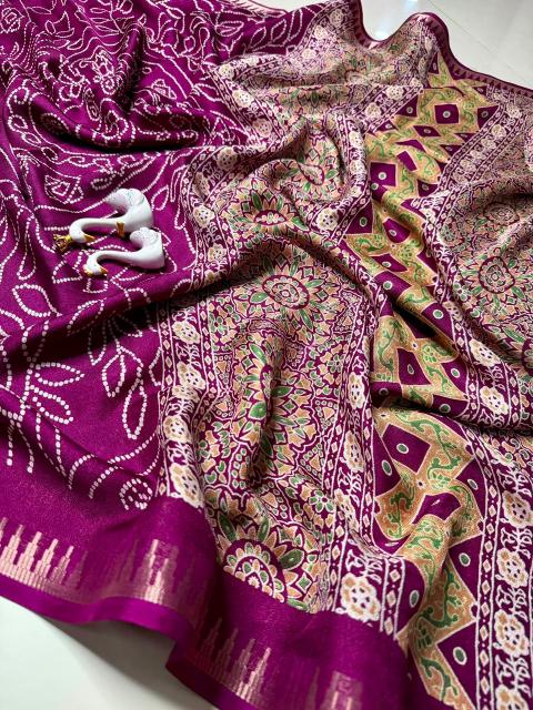 Svara marshmallow 3D print fancy sarees wholesale
